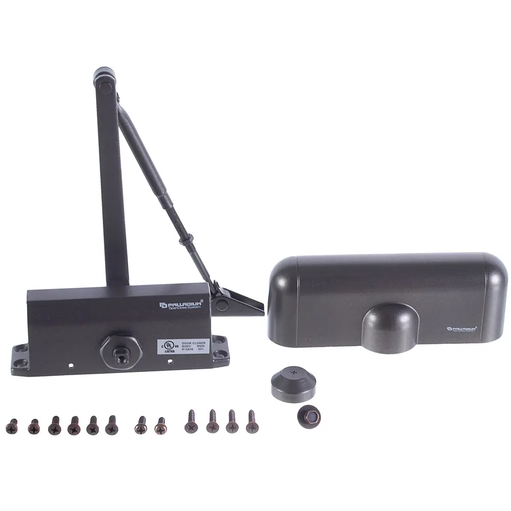 Доводчик дверной 1025 D максимальная нагрузка 25 кг цвет коричневый PALLADIUM STLM-2087398 - Вид №1