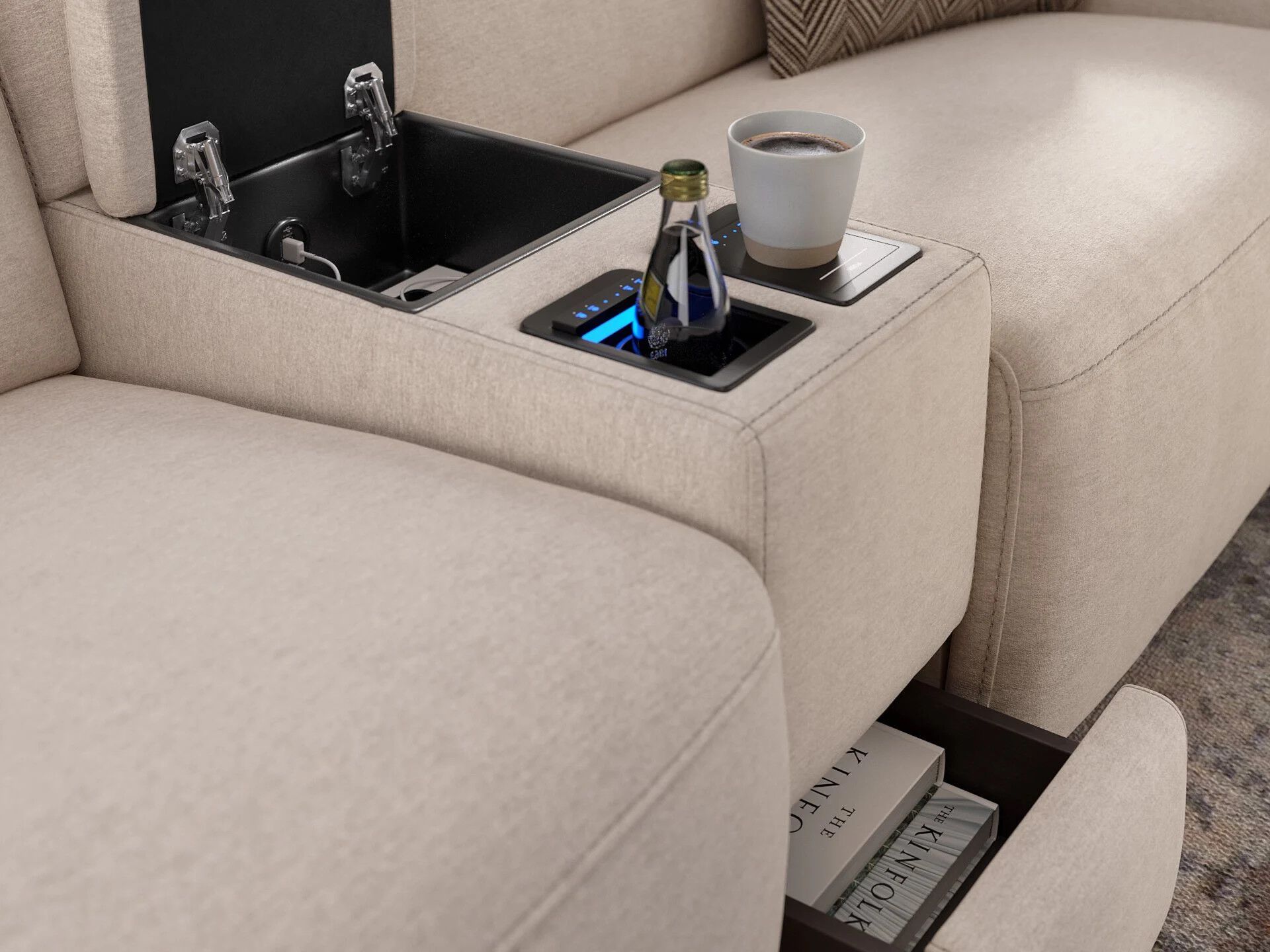 2-местный тканевый диван Sofanella Ancona Kino ARCH-00113314 - Вид №2