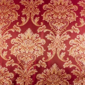 Ткань «Шато монограм руби» 1 п/м 290 см