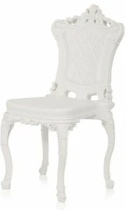 SLIDE Пластиковый садовый стул в стиле модерн Design of love