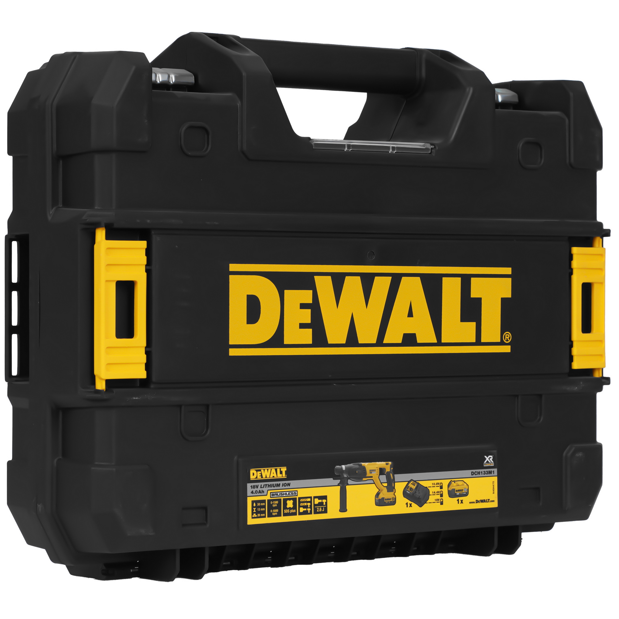 Перфоратор DeWalt DCH133M1-XJ XR FLEXVOLТ 18/54V , Без ЗУ, Без АКБ 5440965 STDN-0110962 - Вид №8