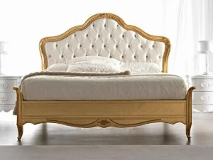 CorteZari Двуспальная кровать с мягким изголовьем Elegance