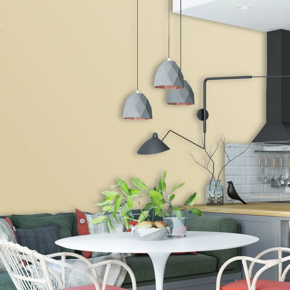 Обои флизелиновые Inspire Vlies line бежевые 1.06 м 4055-18 Vlies line exclusive Leroy STLM-2079003 - Вид №2