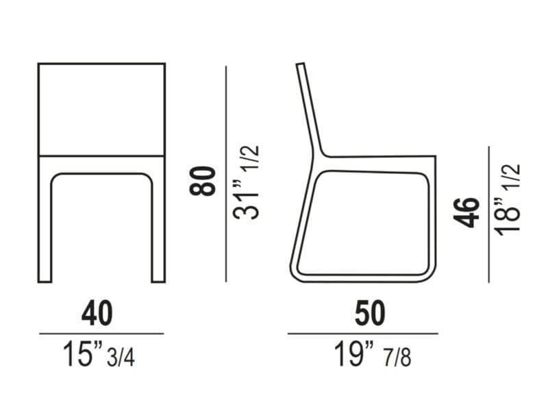Дубовый стул BBB MUU ARCH-00137650 - Вид №3