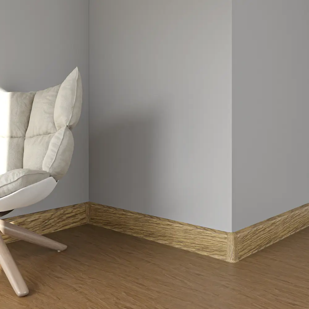 Плинтус напольный Santreyd Дуб Улисс 8 см с кабель-каналом 83410229 STLM-0041061 - Вид №4