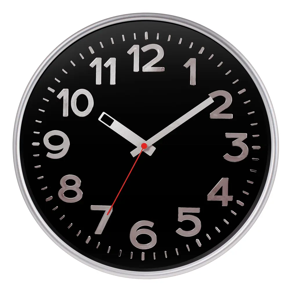 Настенные часы Troykatime Silver Classic - элегантный хронометр для современного интерьера 84759067 NEO-CLASSIC STLM-0054703