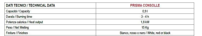 Настенный камин на биоэтаноле ACQUAFUOCO PRISMA CONSOLLE ARCH-00032106 - Вид №3