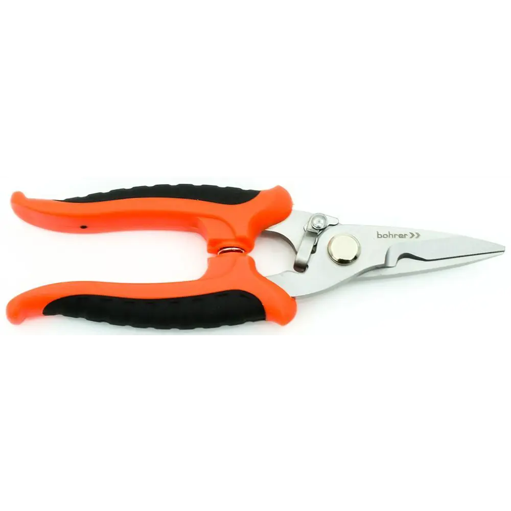 Ножницы по металлу прямой рез Bohrer до 1 мм 200 мм STLM-2202787 - Вид №1