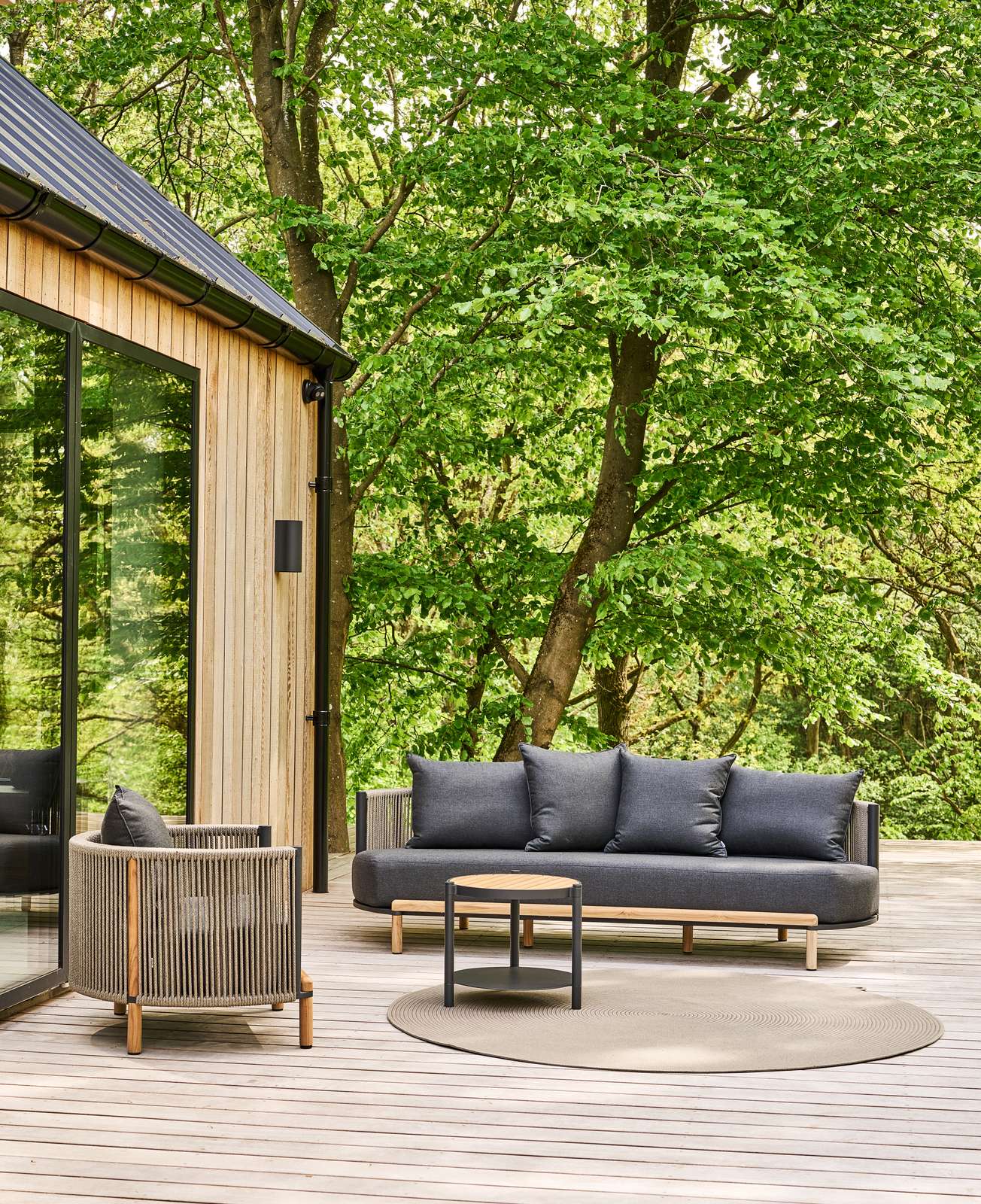 Мягкое садовое кресло Sunbrella® с подлокотниками Mindo Mindo 107 ARCH-00010968 - Вид №1