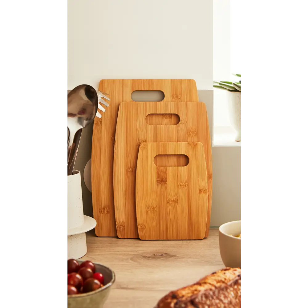 Набор бамбуковых разделочных досок Delinia из 3 предметов 85286076 STLM-0060881 - Вид №7