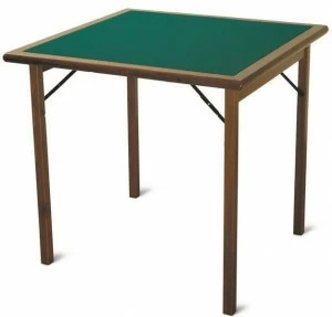 KARN Квадратный игровой стол из массива дерева Karn design - gioco 713