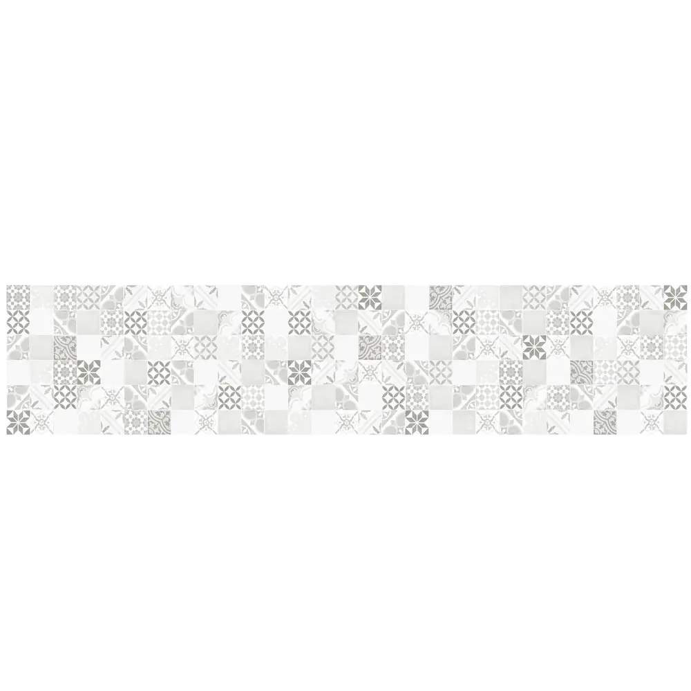 Стеновая панель Новелла 240x0.6x60 см ДСП цвет белый 82550573 STLM-2040597 Santreyd  - Вид №4