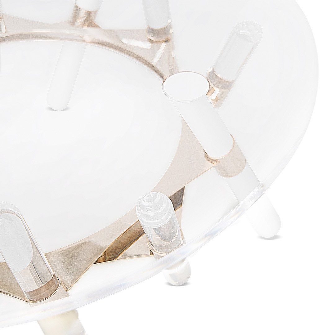 Акриловый круглый низкий садовый журнальный столик Myface Houdini ARCH-00023582 - Вид №4