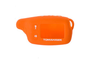 16259273 Силиконовый чехол на сигнализацию TOMAHAWK TW9010, 9020, 9030 оранжевый S08903005 SKYWAY