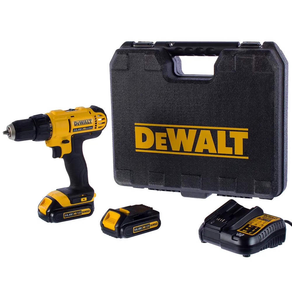 Шуруповерт аккумуляторный DeWalt DCD731S2, 14.4 В Li-ion 2х1.5 Ач STLM-2117826 - Вид №3