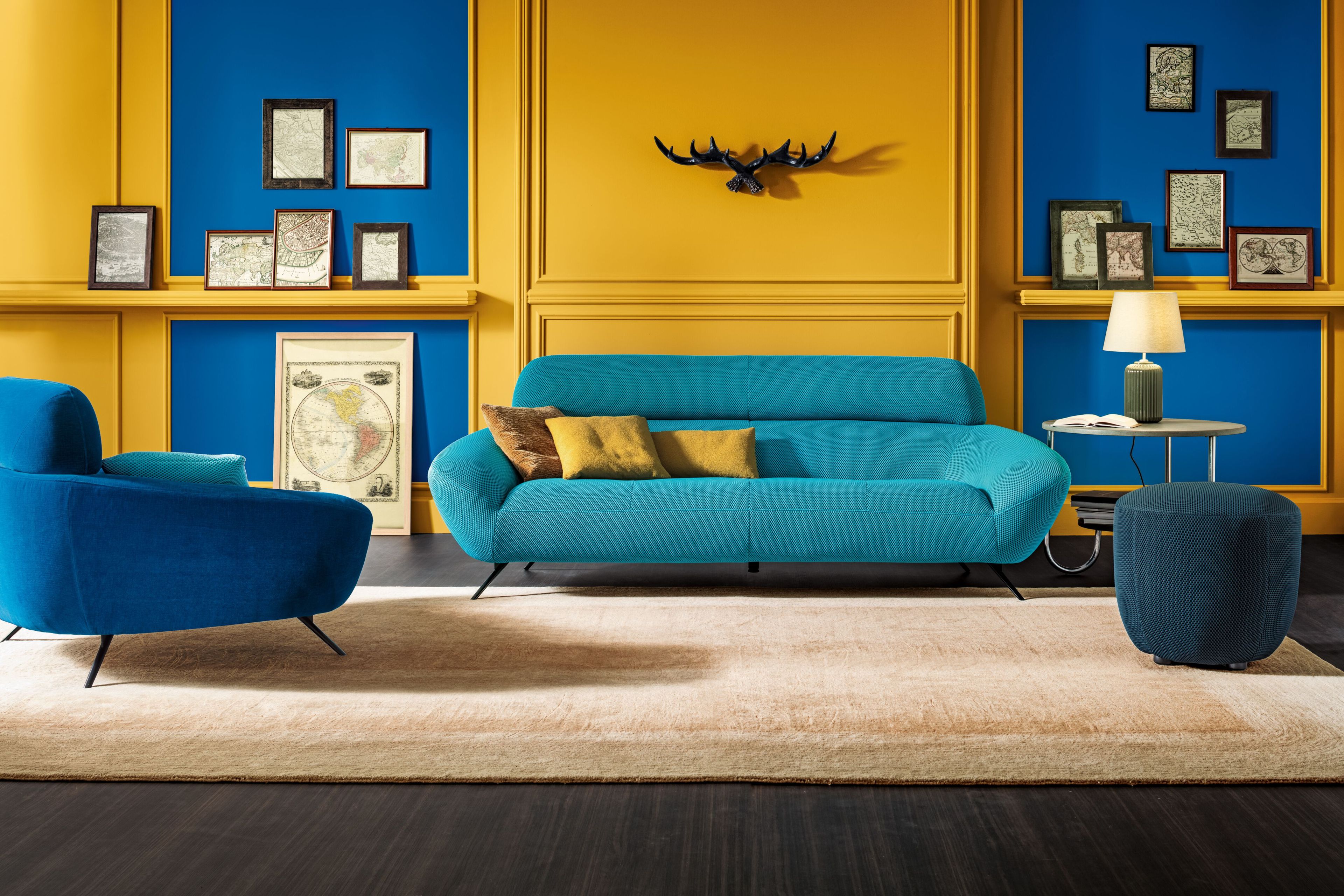 Тканевое кресло с подлокотниками AERRE ITALIA Shade ARCH-00058502 - Вид №4