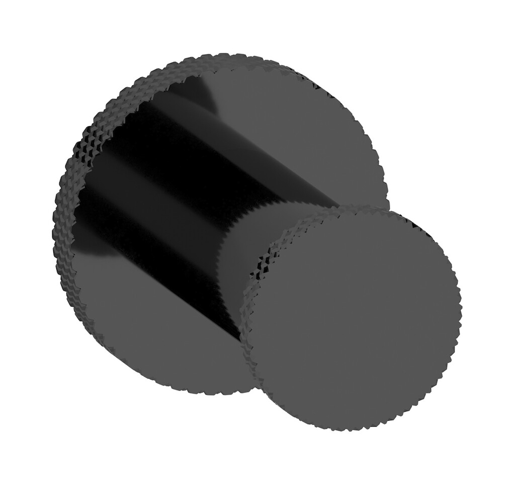 Настенный крючок WE ARE IB of008cf Black Chrome Officina