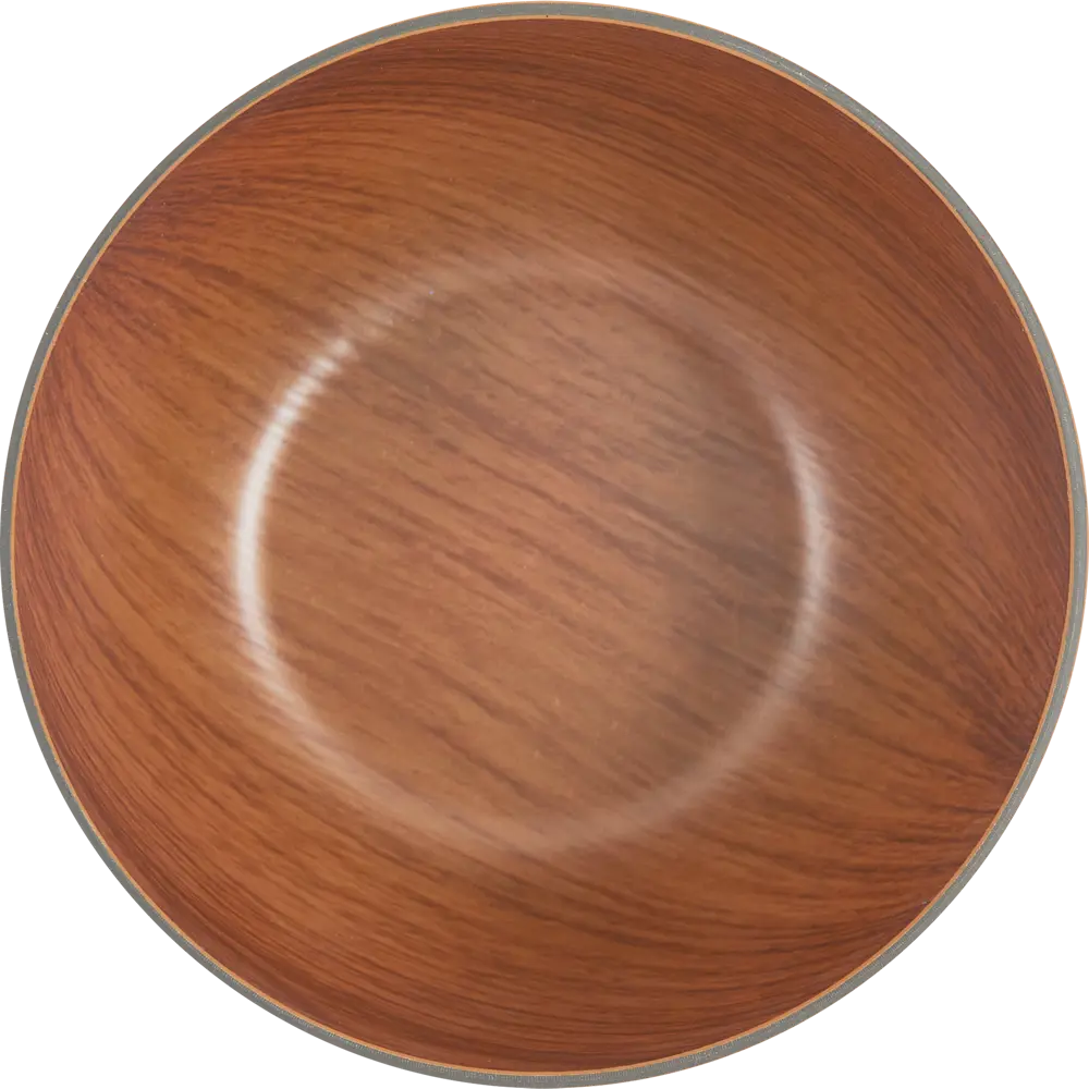 Салатник круглый ø16 h8.5 см пластик коричневый EVELIN STLM-2107262 - Вид №1