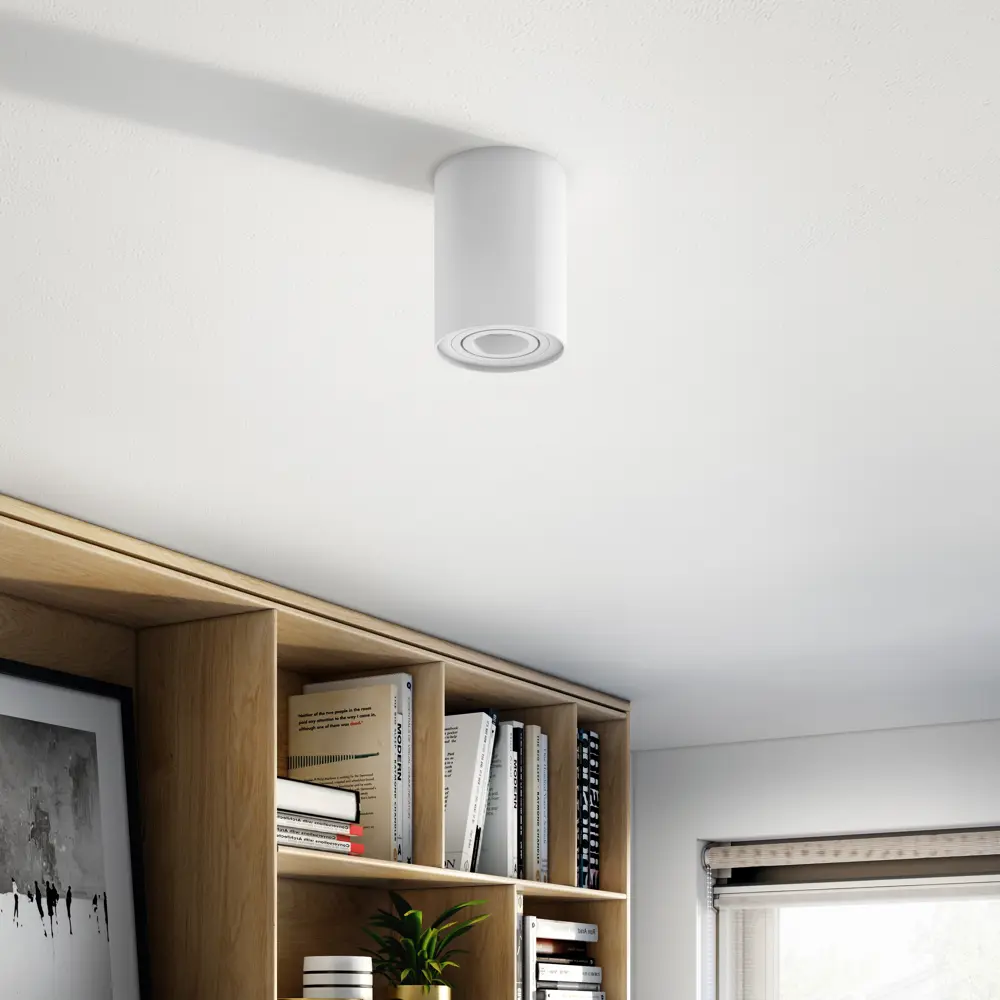 Спот Inspire Bord 1 лампа 10 м² цвет белый STLM-2196343 - Вид №3