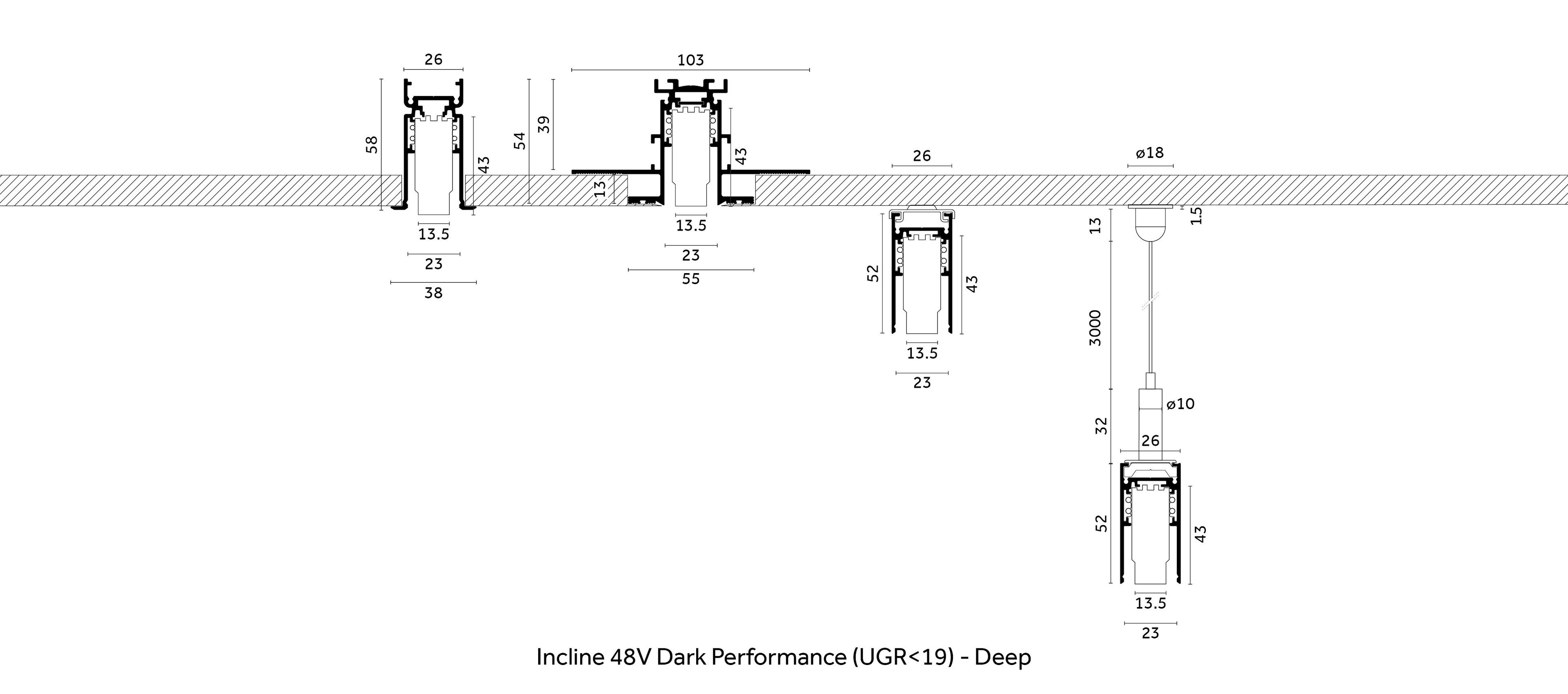 Алюминиевое светодиодное освещение Reggiani 48 V System ARCH-00128412 - Вид №5