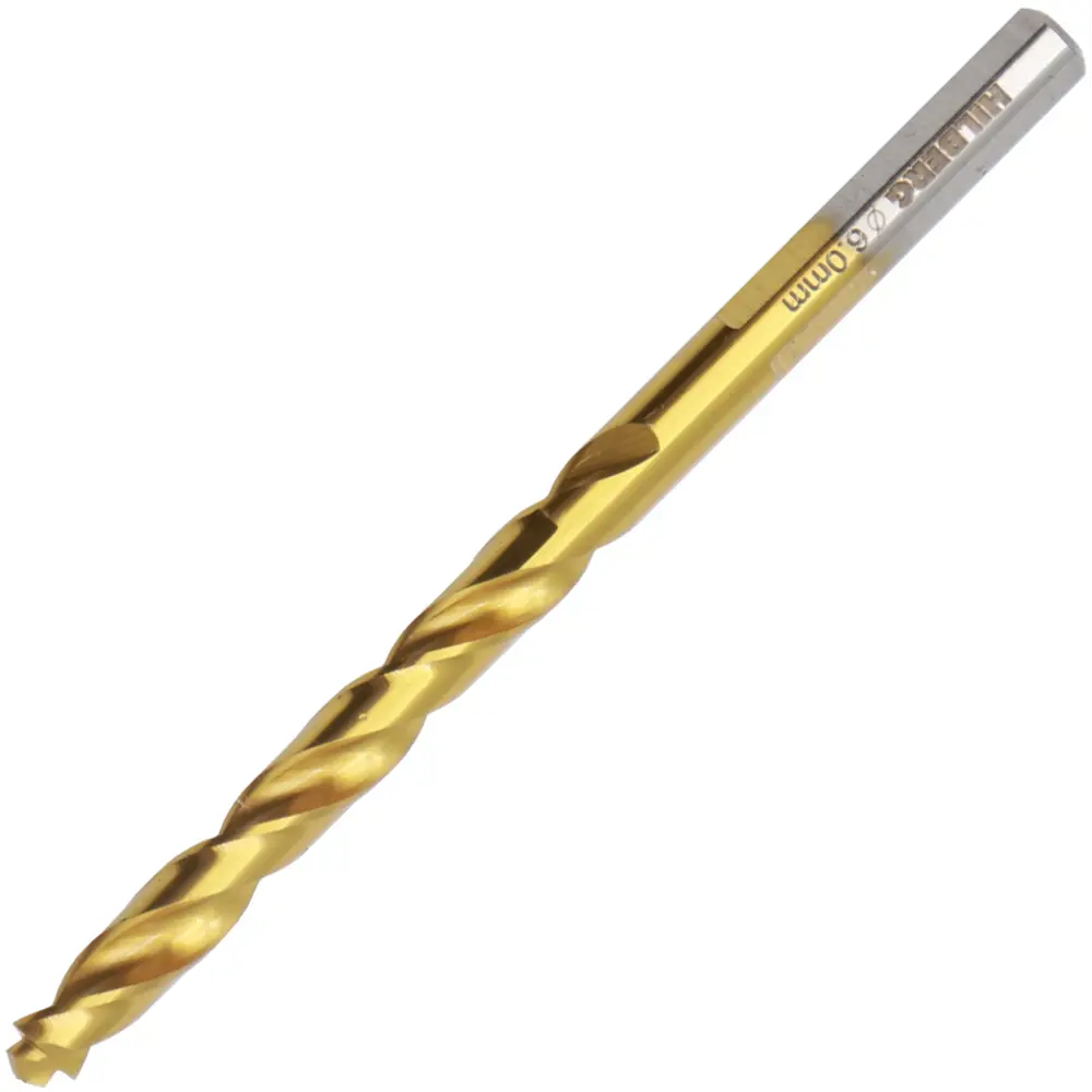 Сверло спиральное по металлу Hilberg CO060 6x93 мм HSS-Co 89387100 STLM-1571322