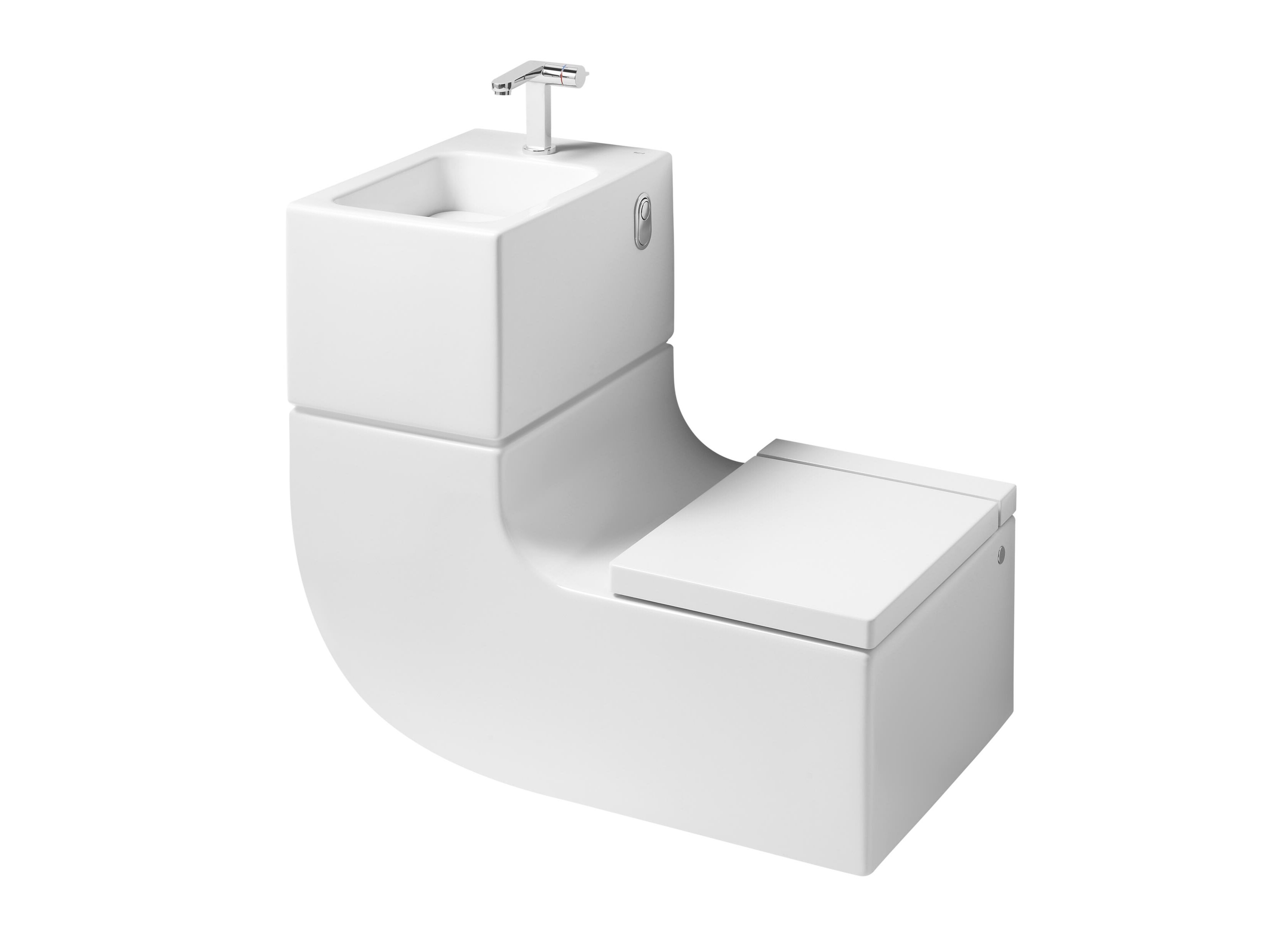 Фарфоровый умывальник / туалет Roca W+W 893020..1 ARCH-00135432