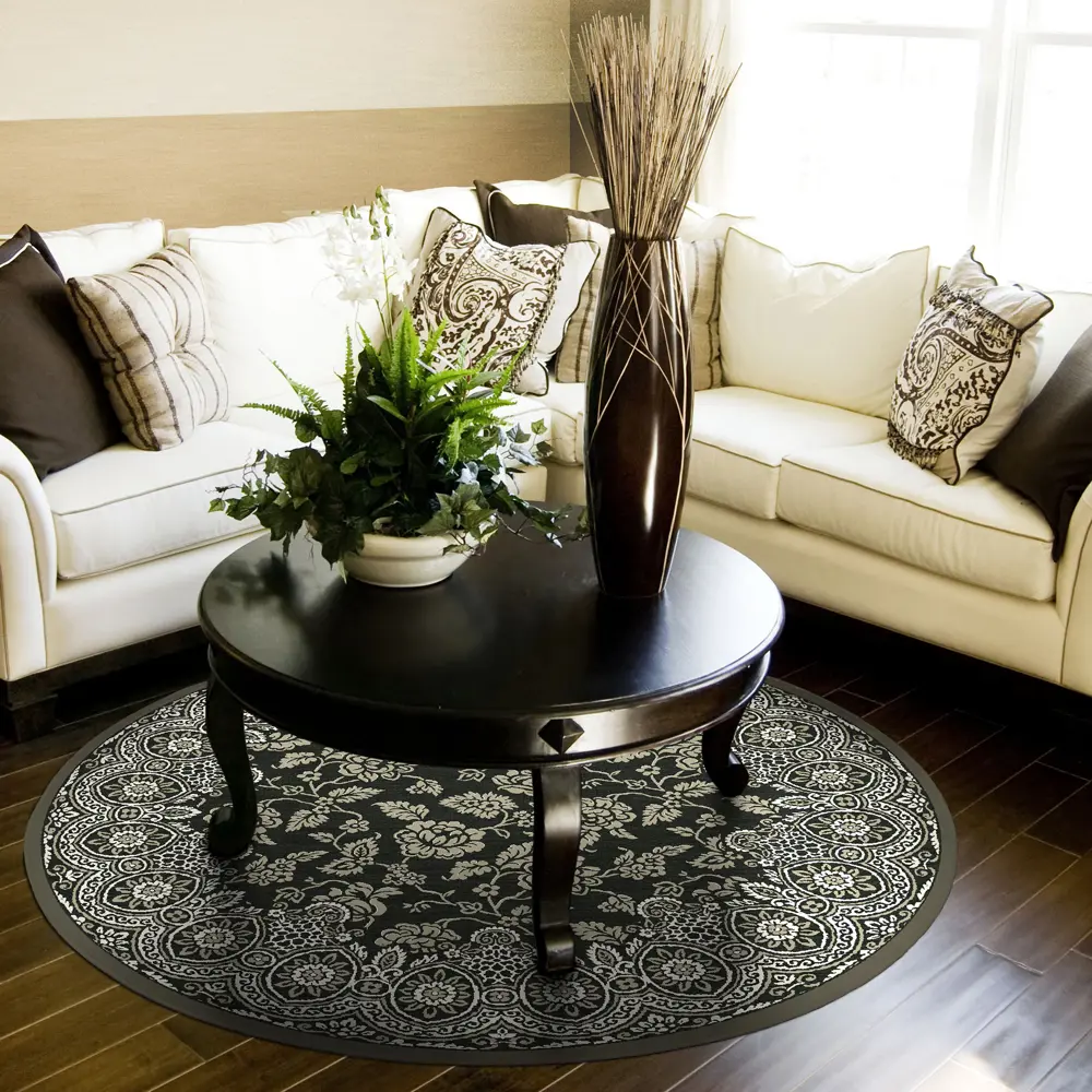 Ковёр Genova 247/752570 круглый 1.6Х1.6 м вискоза RAGOLLE STLM-2182157 - Вид №1