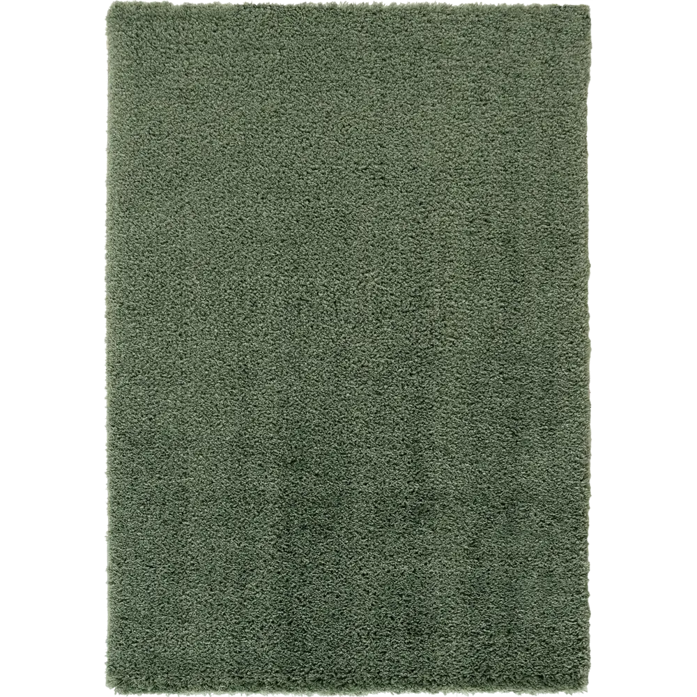 Ковер полиэстер Ribera 120x170 см цвет темно-зеленый 82388105 STLM-2118058 Santreyd 