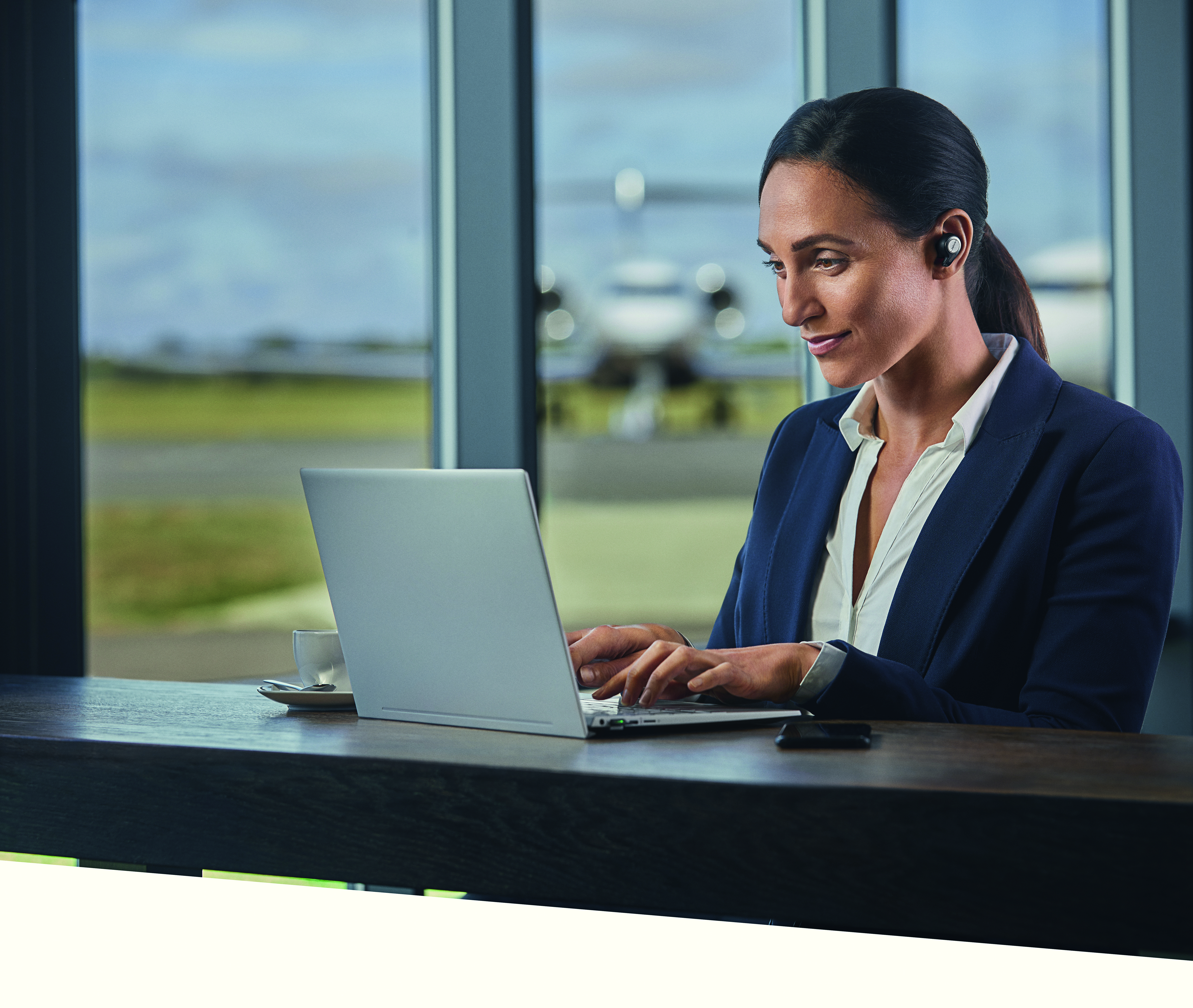 6598-832-209 evolve 65t, titanium black, uc Jabra Santreyd  - Вид №10