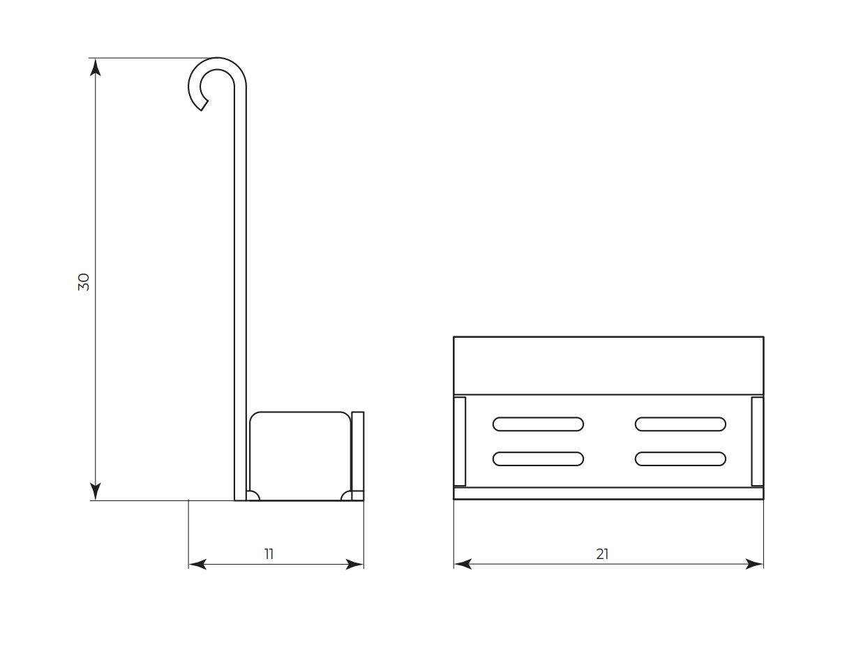 Porta dispenser in plexiglass Gaia Mobili Комплектующие ARCH-00130396 - Вид №3