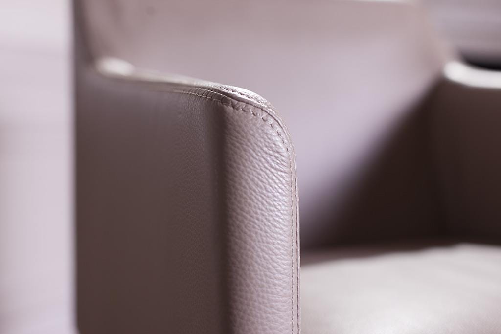 Кожаное кресло с подлокотниками HUGUES CHEVALIER Iconic ARCH-00097151 - Вид №3