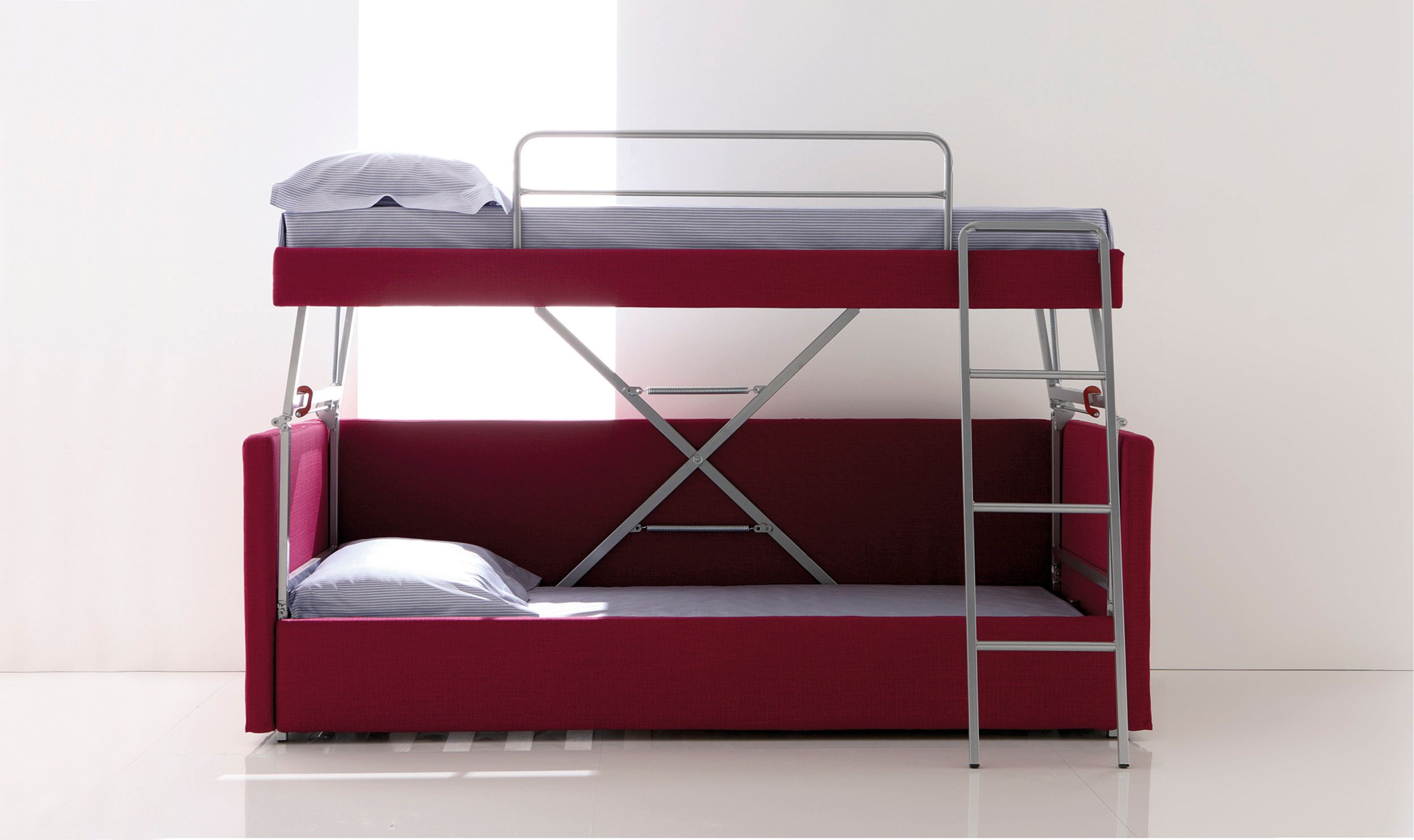 Ткань двухъярусный диван-кровать Frauflex COTTAGE ARCH-00038053 - Вид №1