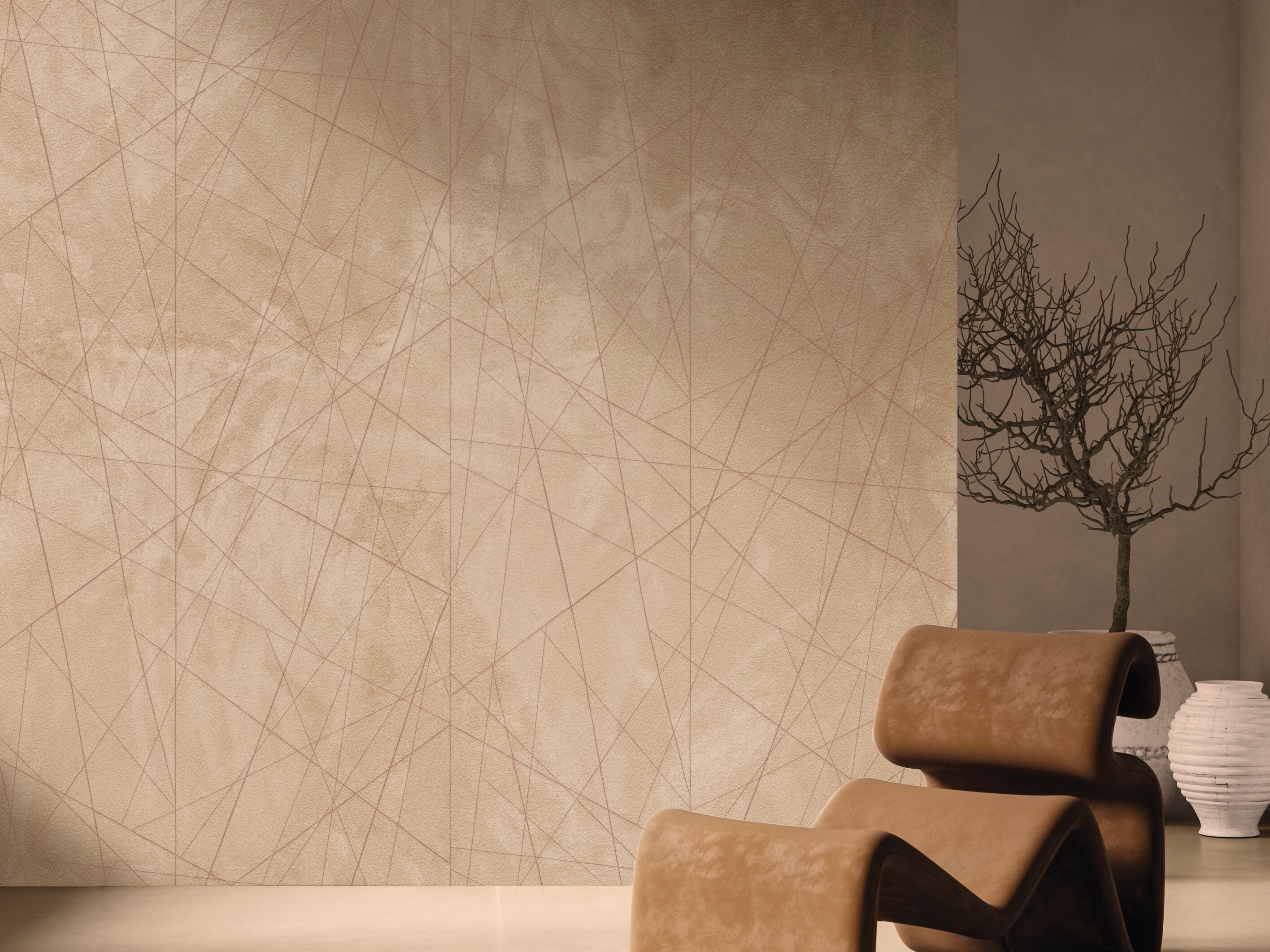 Обои из микрофибры TEXAM запутанность ARCH-00003889 - Вид №1