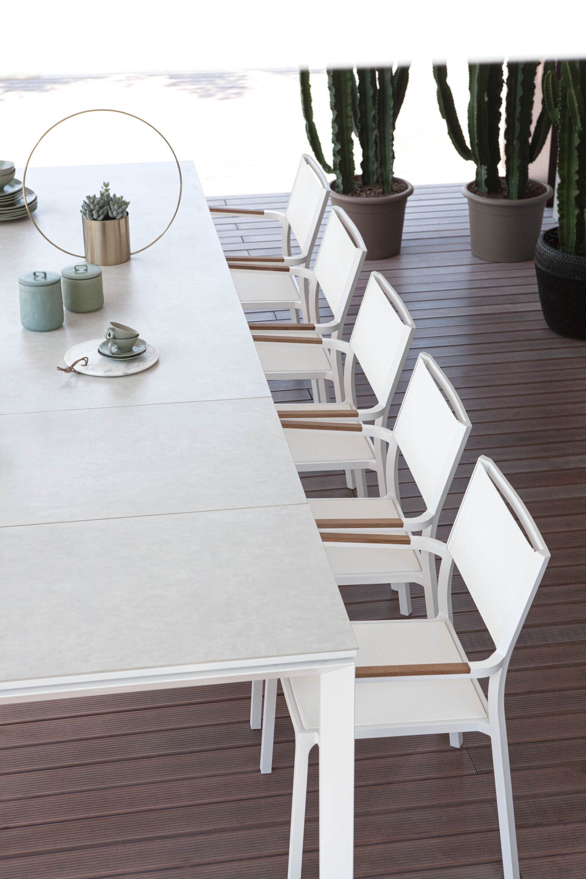 Прямоугольный выдвижной стол из керамогранита Atmosphera мост ARCH-00059439 - Вид №2