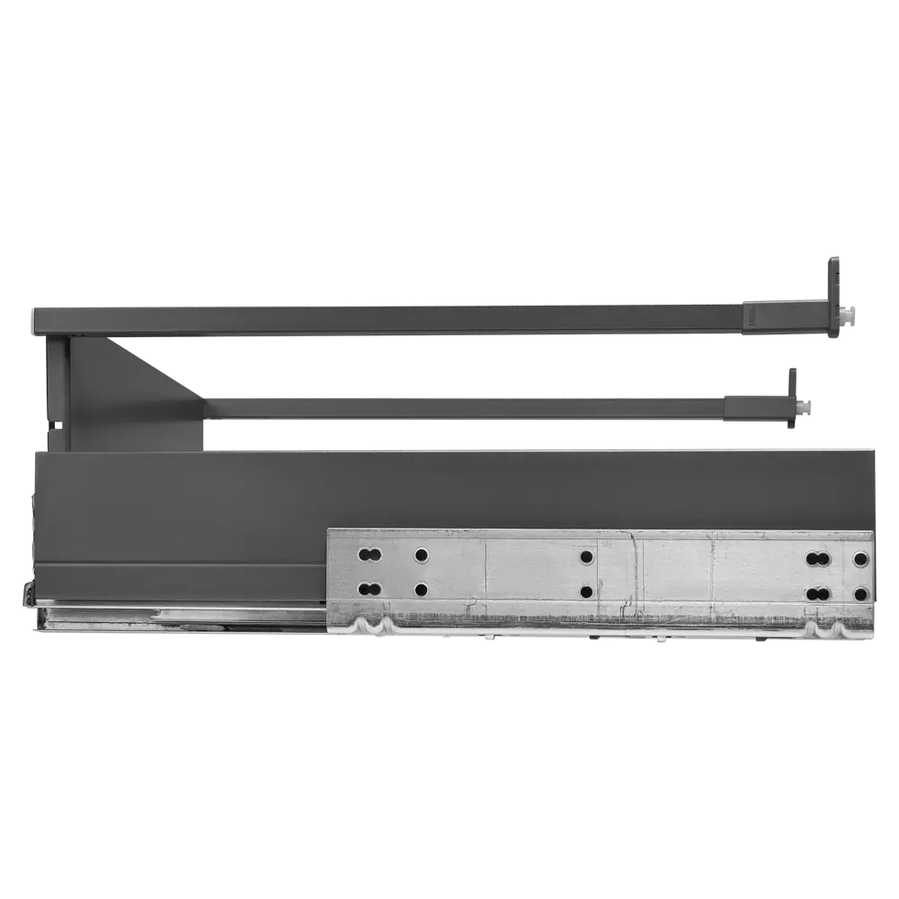Выдвижной ящик с доводчиком 40x19x50 см KONSENSA ЛДСП/металл цвет серый Flowbox STLM-2205406 - Вид №4