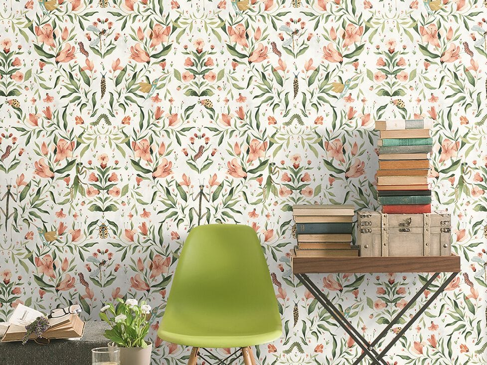 Обои с цветочными мотивами Jannelli&Volpi MERIGGIO ARCH-00095715