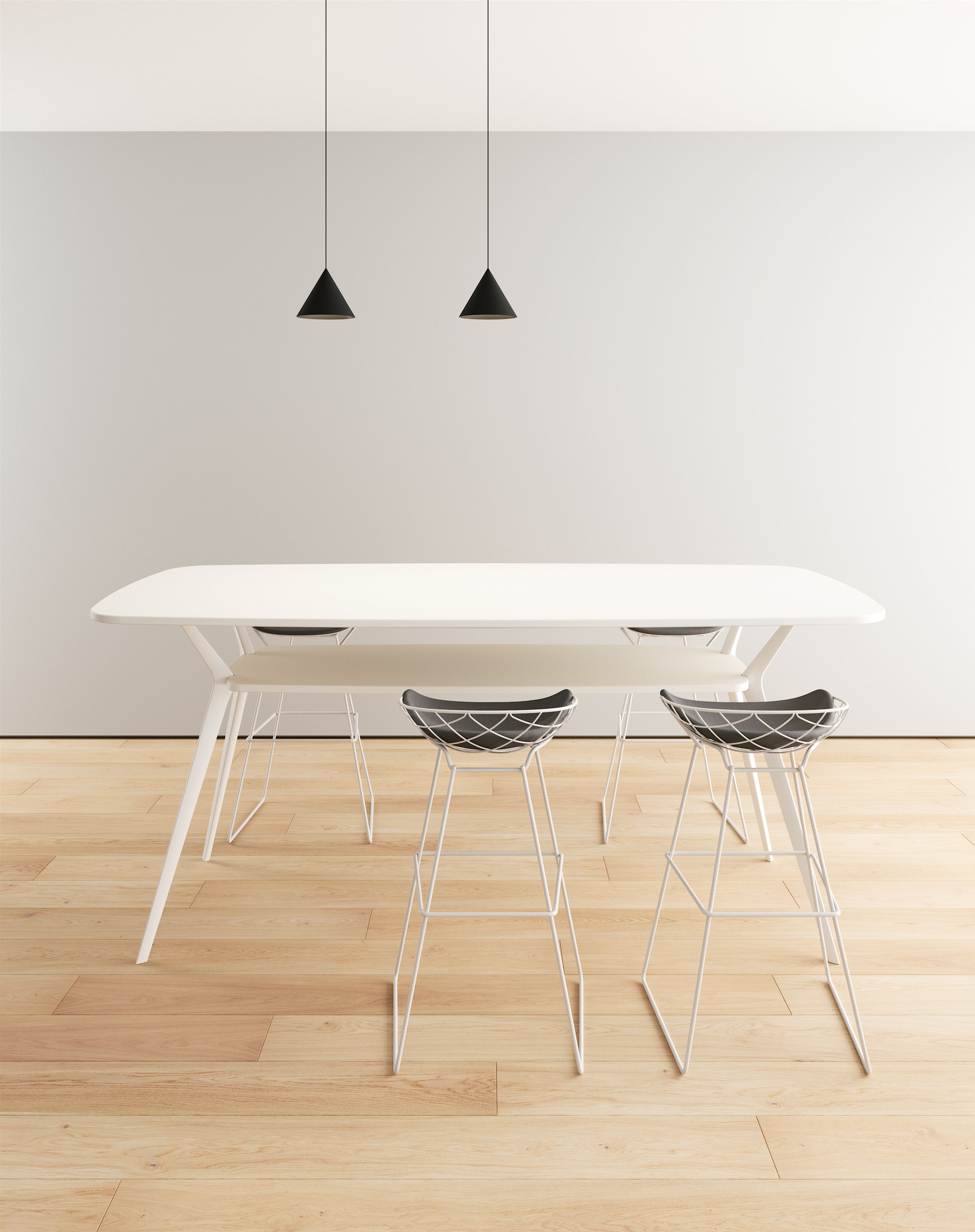 Стальной стул с порошковым покрытием Alias Kobi ARCH-00043805