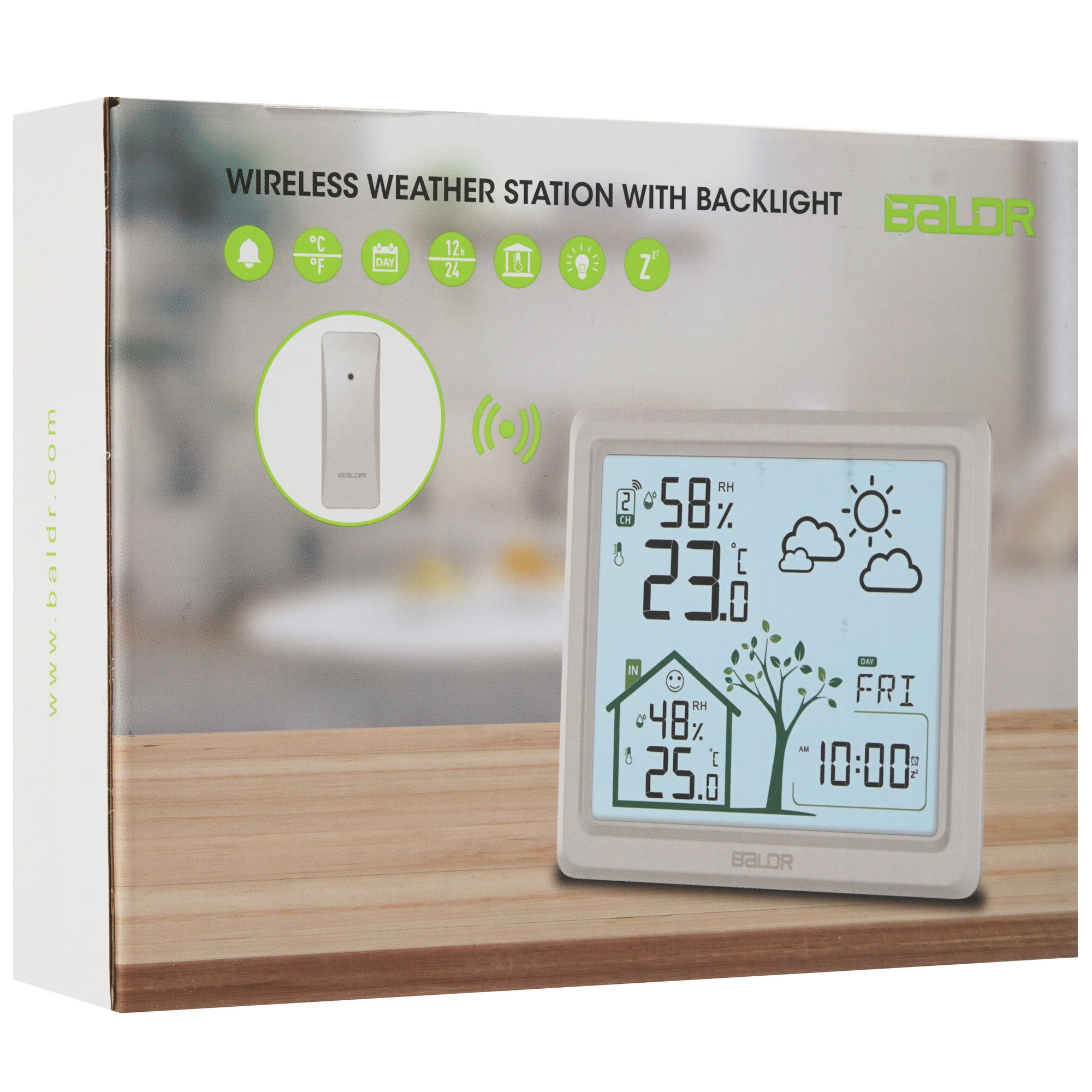 5080204 Метеостанция BALDR B0389WST2H2 STDN-0144389 - Вид №11