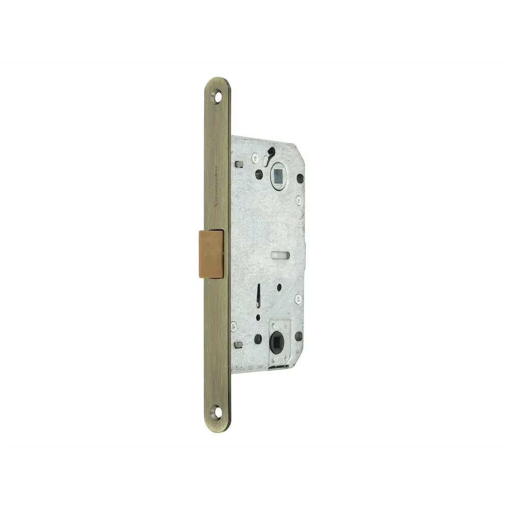 Защелка под фиксатор магнитная с пластиковым язычком 600 AB, 96 мм, сталь, цвет бронза PALLADIUM STLM-2031545