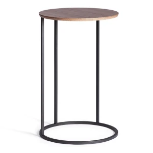 91682321 Журнальный столик круглый Tetchair 45x45 см цвет коричневый STLM-1097259 STLM-1097259