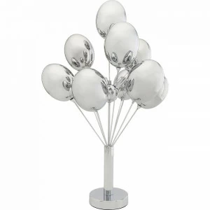 Лампа настольная Balloons Серебро 61159 KARE ИНТЕРЬЕРНЫЕ, НЕОБЫЧНЫЕ 325416 Белый;серебро