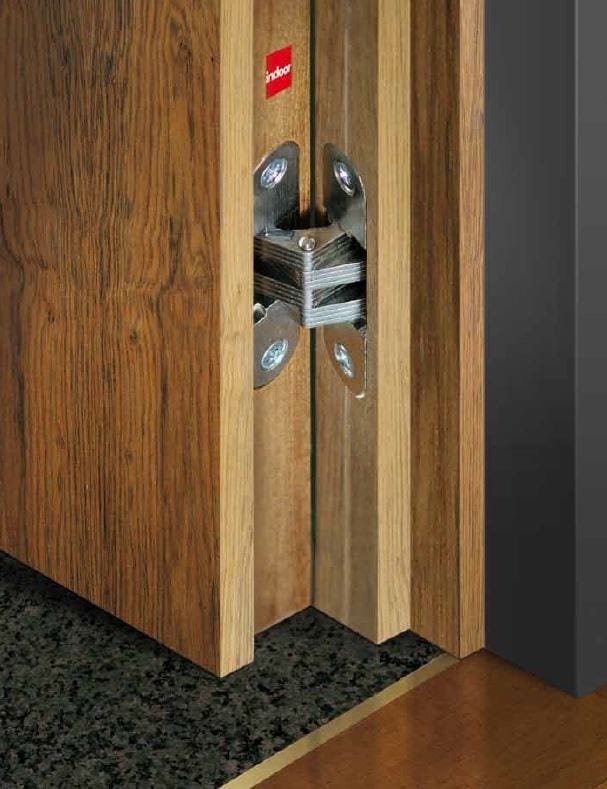 Деревянная распашная дверь с выдвижными петлями Capoferri Serramenti ARCH-00062498 - Вид №3