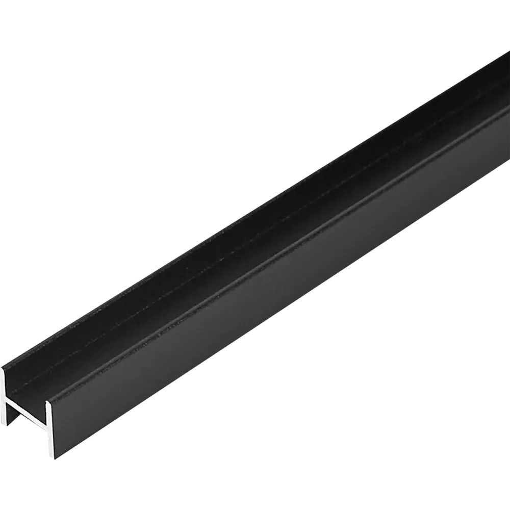 Планка соединительная Н-образная 60x0.9 см для стеновой панели 6 мм цвет черный Santreyd STLM-2163746