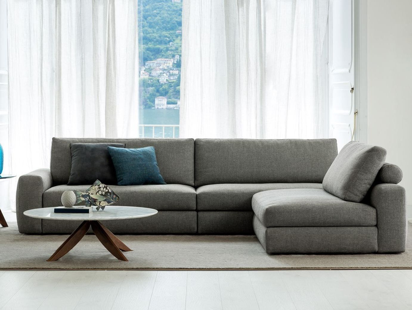 Угловой диван из ткани BertO JOEY ARCH-00023773