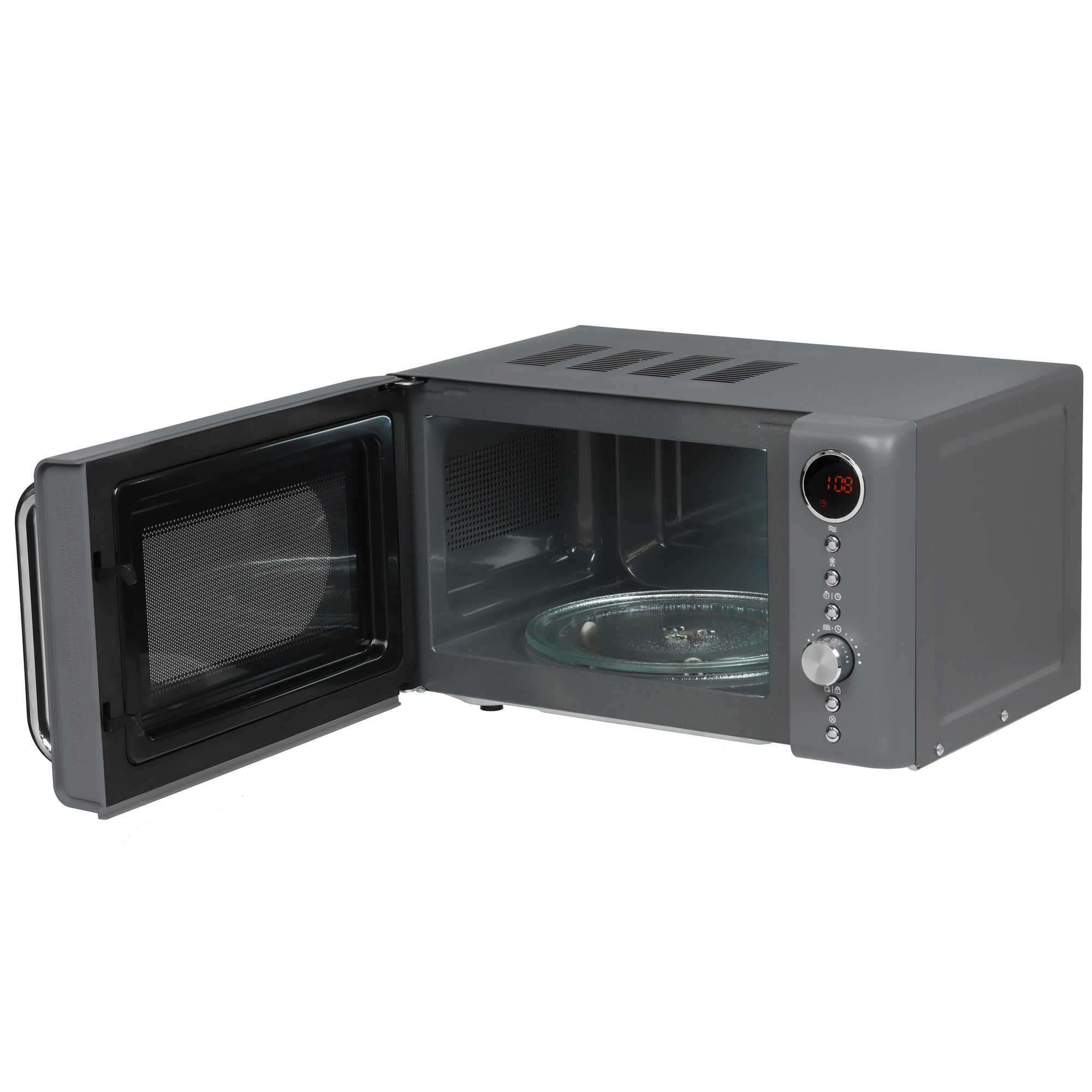 9150684 Микроволновая печь Domfy DSG-MW401 серый STDN-0106960 - Вид №4