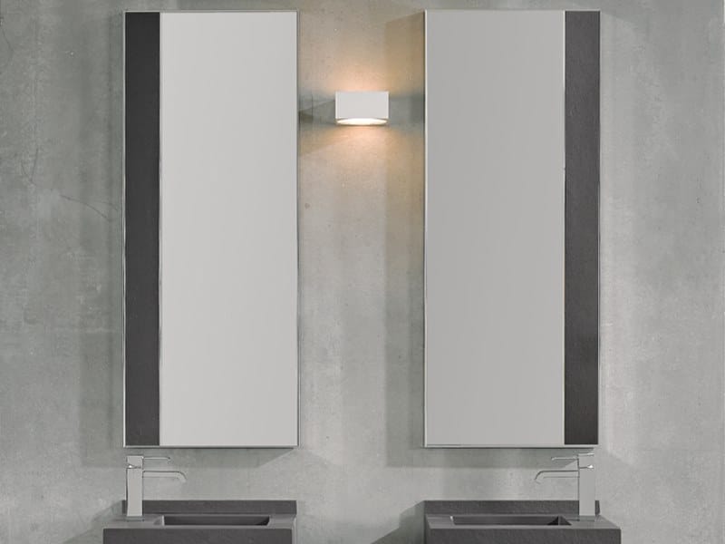 Прямоугольное зеркало в Akron© с рамкой Acquabella Выставка ARCH-00149315 - Вид №3