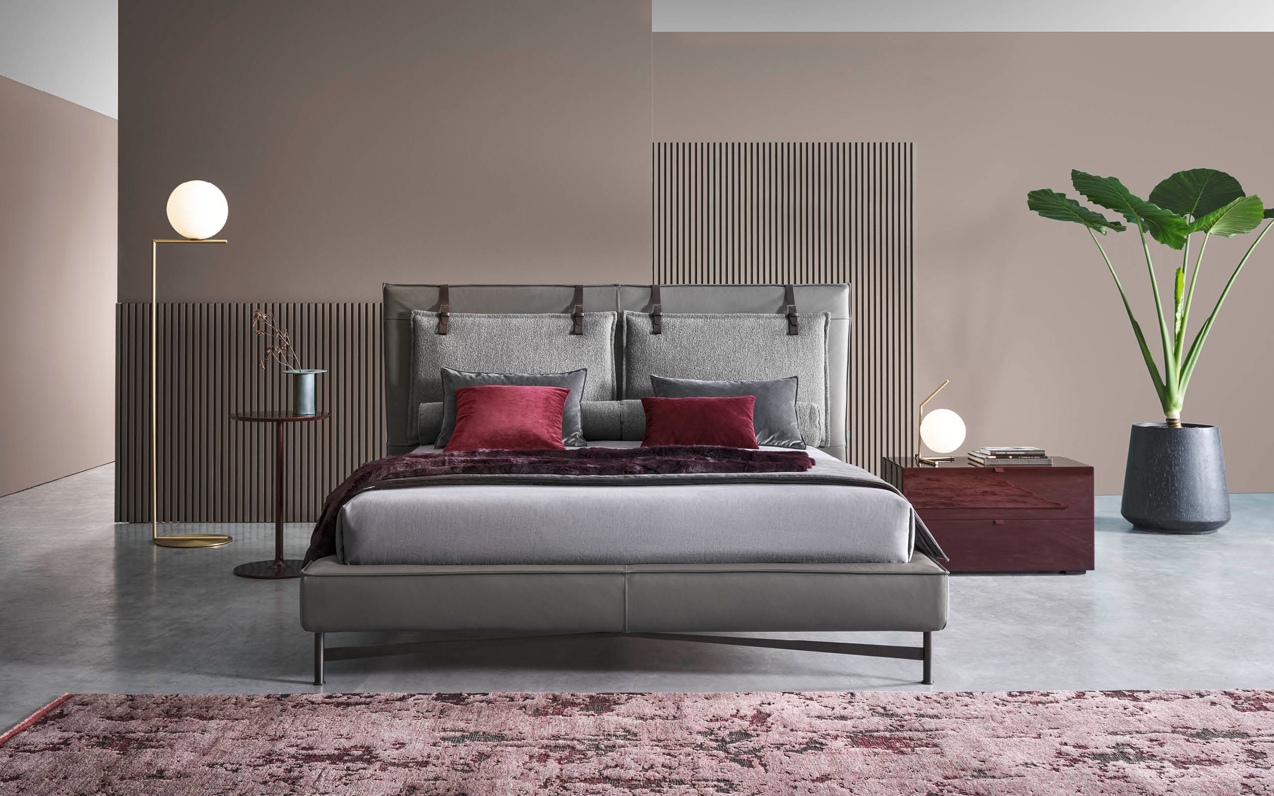 Кровать с высоким изголовьем Twils SP2802 ARCH-00078965 - Вид №6