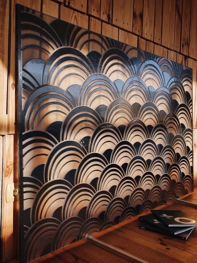 Декоративная стеклянная панель PlusObject MERMAID ARCH-00119046 - Вид №2