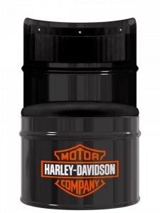 Бочка-кресло металлическое черное "Harley-Davidson" STARBARREL  00-3895262 Черный