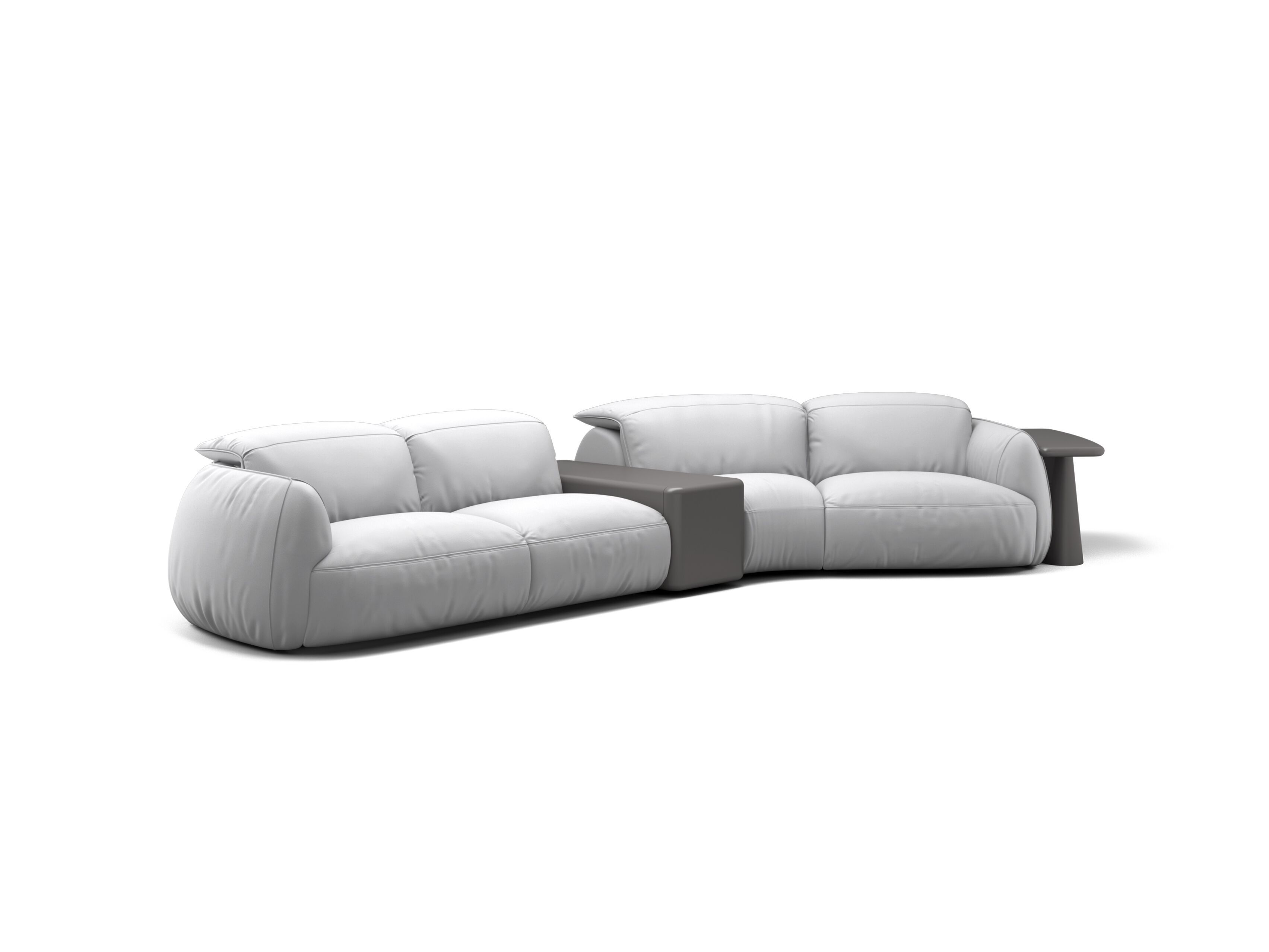 4-местный кожаный диван Natuzzi Italia Mindful ARCH-00077747 - Вид №4